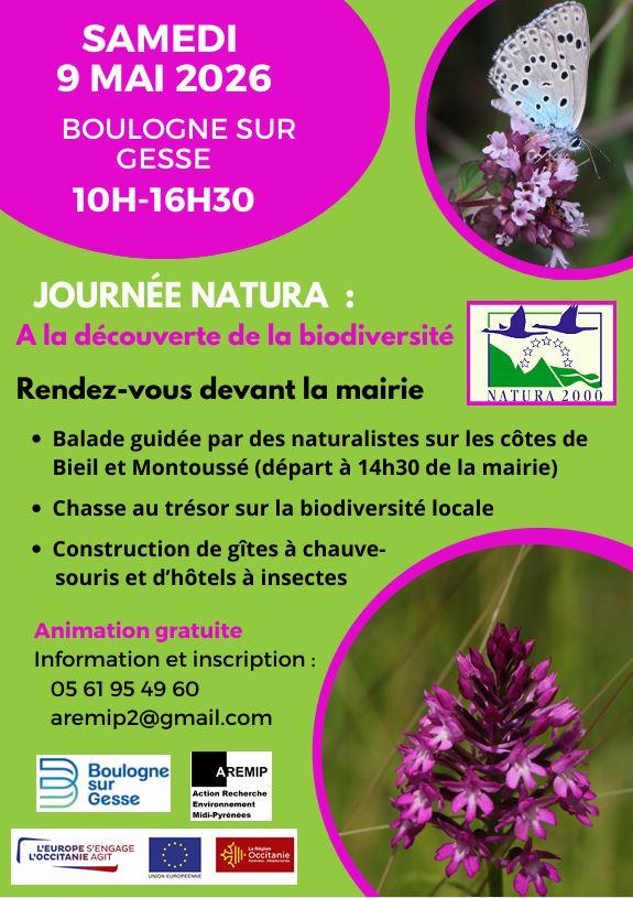 Affiche journée Natura 2026